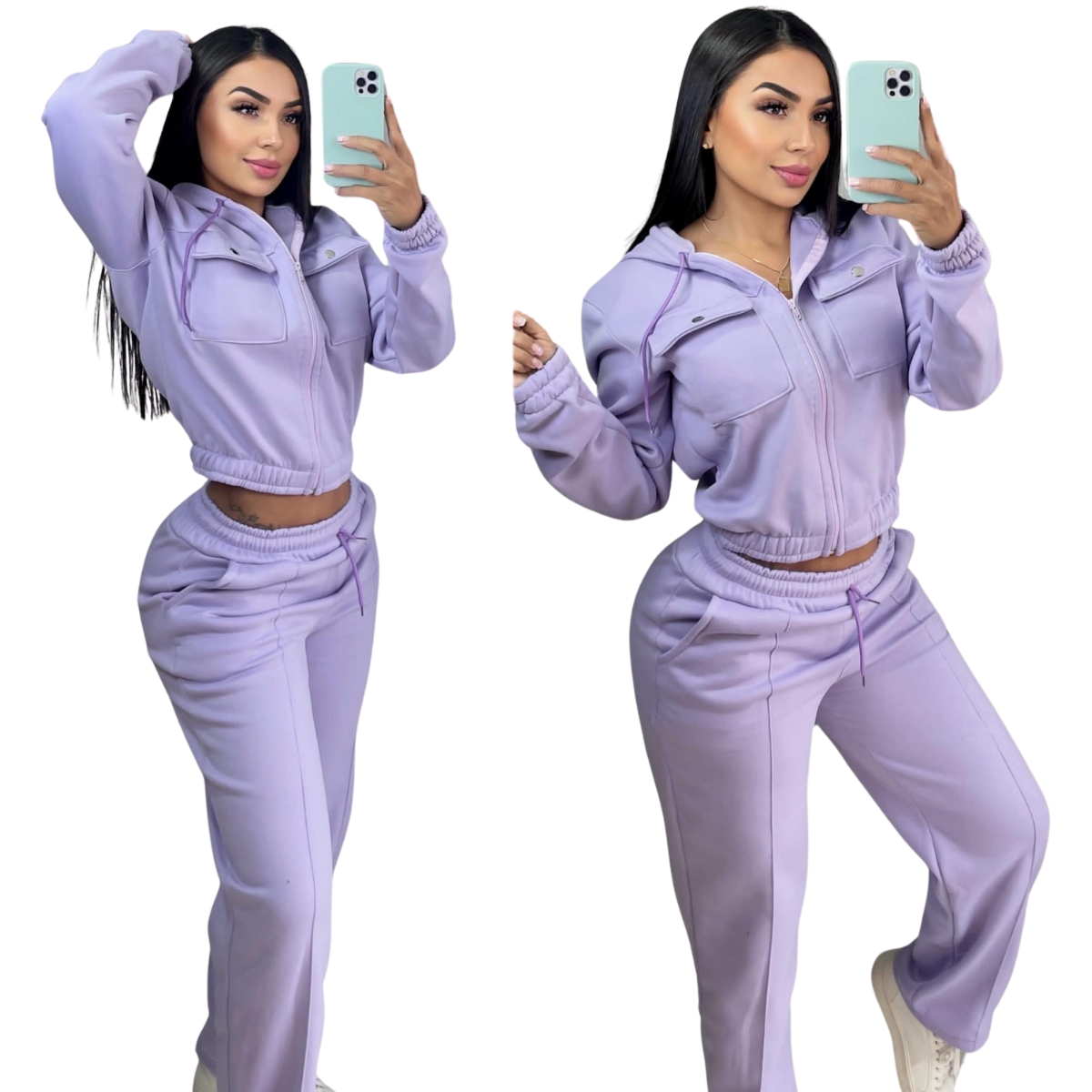 CONJUNTO MUJER DEPORTIVO ALGODON PERCHADO